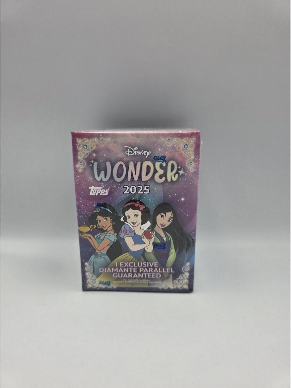 2025 TOPPS DISNEY WONDER Value / Blaster BOX (42 Cards) Brand New Sealed In Hand